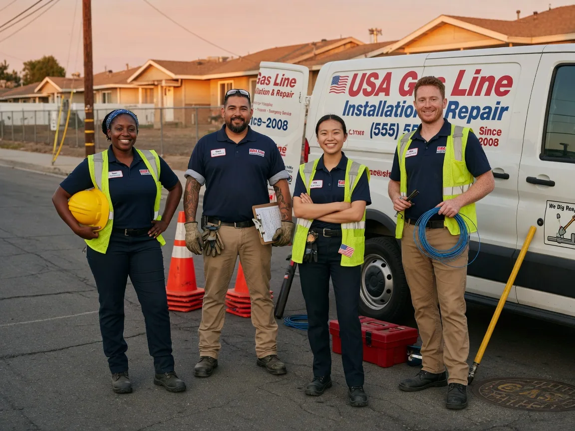 Gas Line Installation company in Buffalo Gap, TX